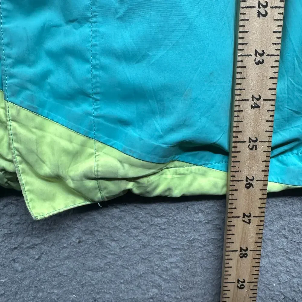 The North Face 3-in-1 HyVent Triclimate Fleece Jacket Girls Youth XL Teal White